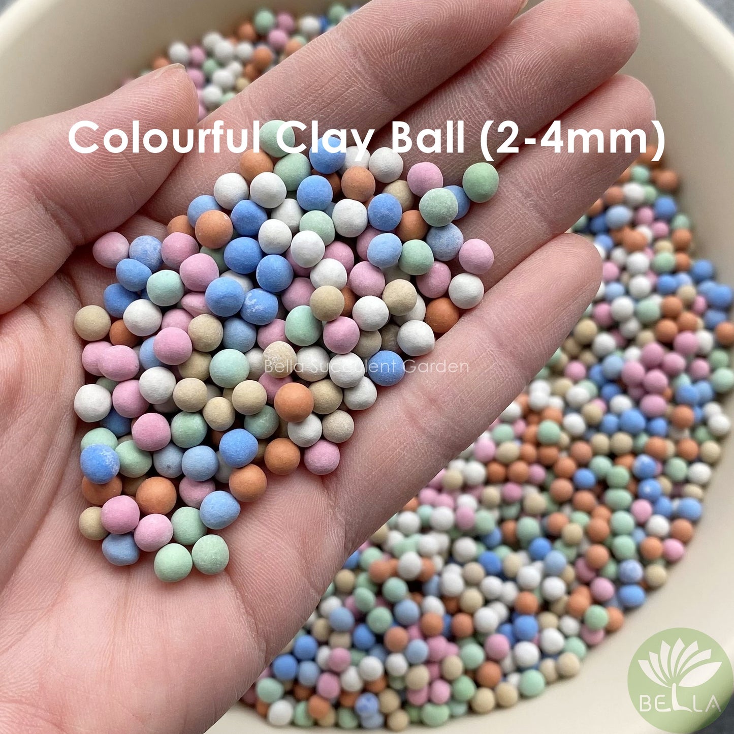 彩色陶粒 (Colourful Clay Ball)