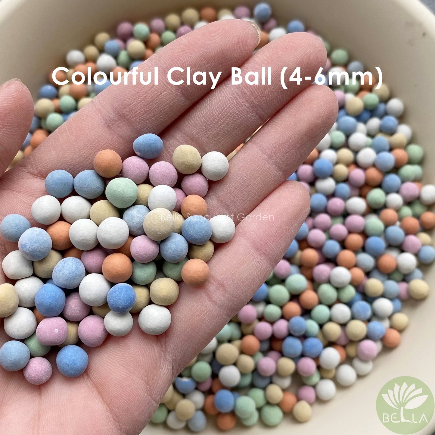 彩色陶粒 (Colourful Clay Ball)