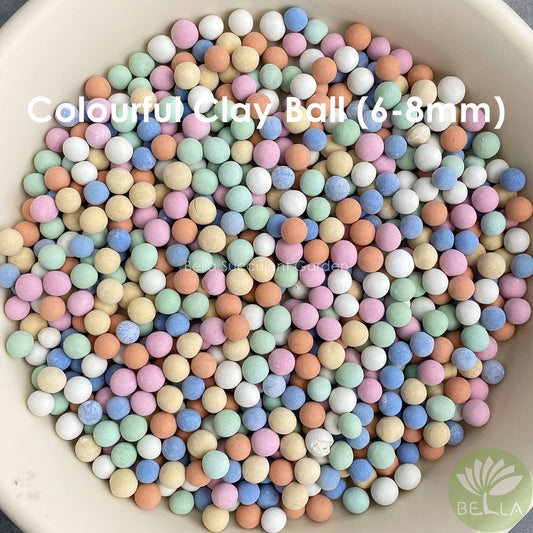 <Buy 1 Get 1 Free> Colourful Clay Ball 6-8mm